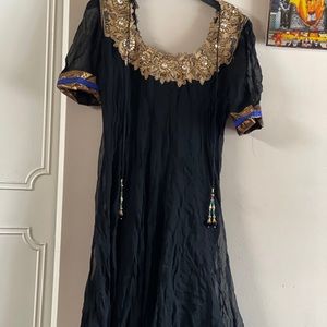 Indian anarkali style dress